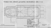 Phiplaani geomeetrilise rekonstruktsiooni katse 1 : 100. Foto: V. Raam. L. Mutso