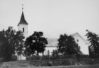 Tartu maakond. Võnnu kirik. Vaade lõunast.. Autor: M. Pakler. Aasta: 1971. #Toimik 4-12/12 I.  Reg 13710