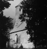 Kiriku lõunavaade enne mullatööde algust.. Aasta: 1987