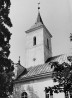Võnnu kiriku torn lõunast. Autor: Veljo Ranniku. Aasta: 1971